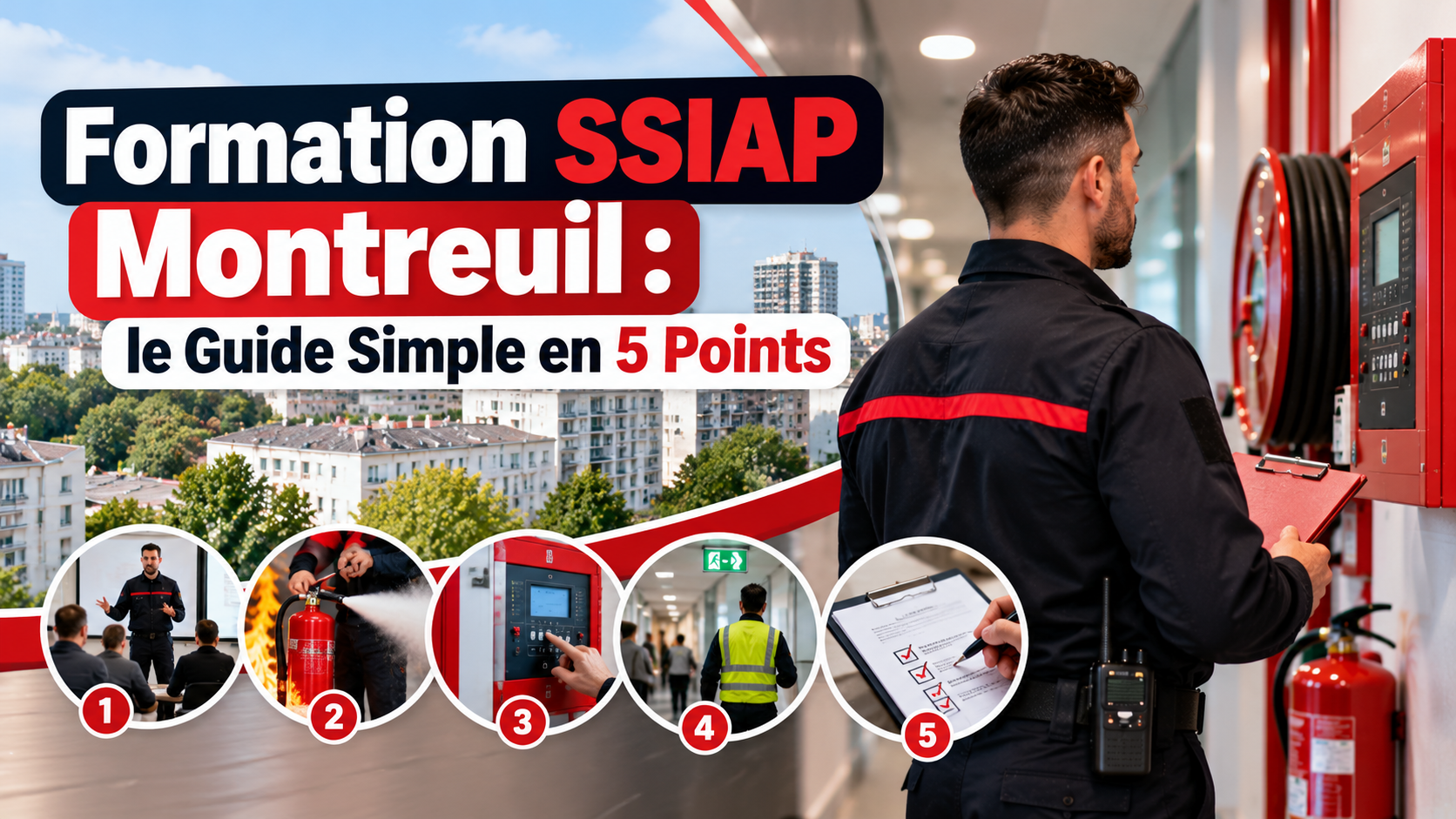 Formation SSIAP Montreuil : le Guide Simple en 5 Points