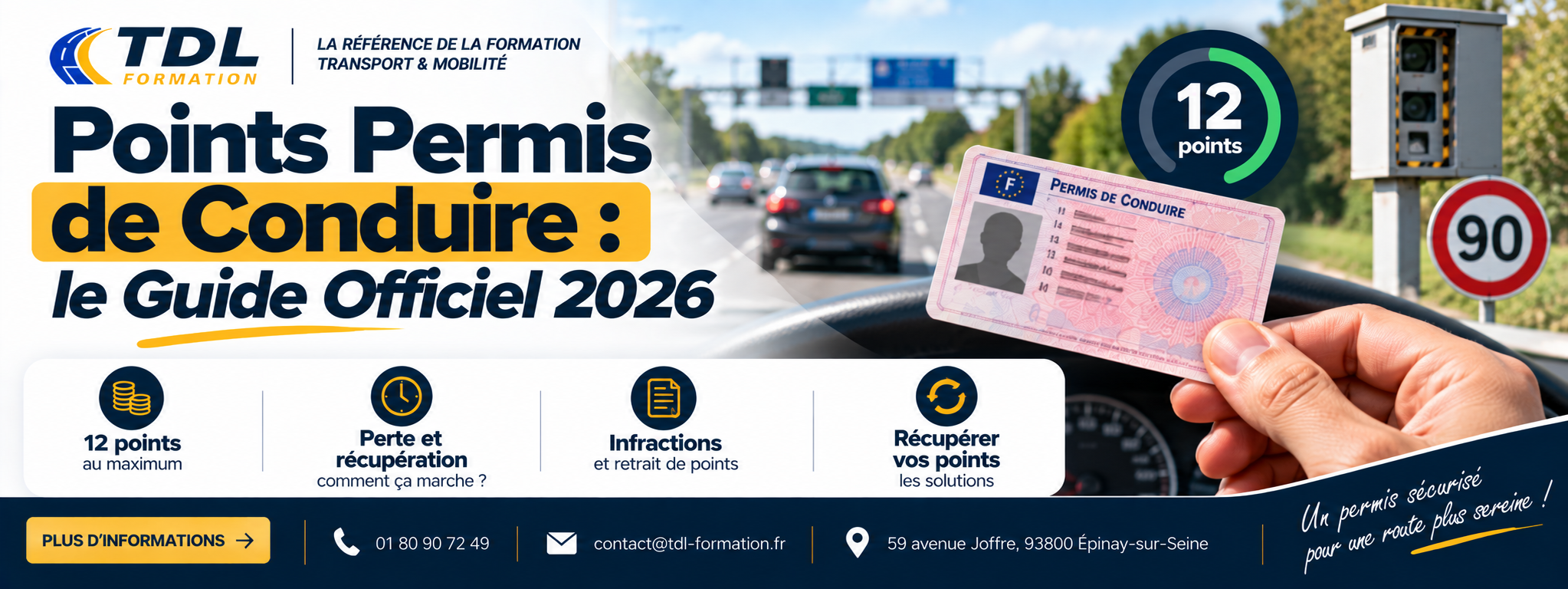 Points Permis de Conduire : le Guide Officiel 2026